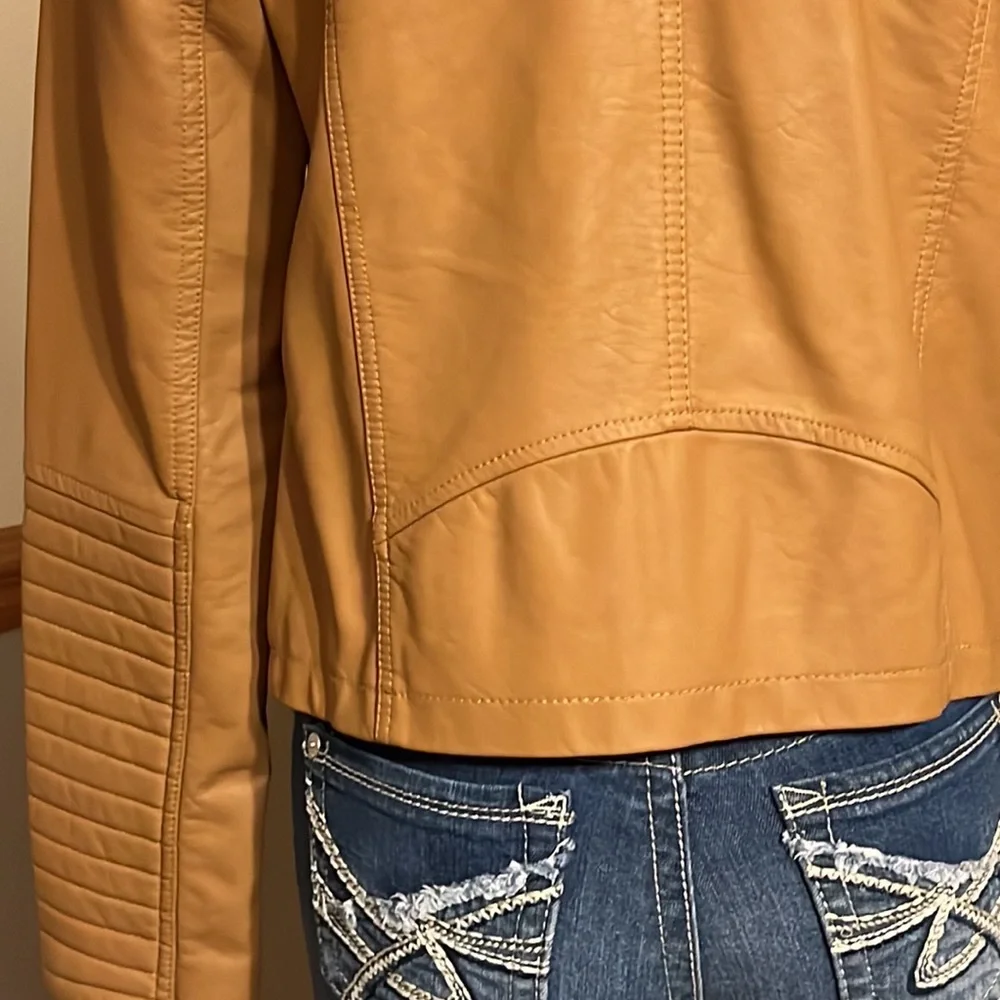 Metaphor Faux Leather Moto Jacket - Picture 6 of 10